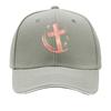 Modern Glitter Cross Faith Emblem Sandwich Baseball Cap Sun Cap Outdoor Workouts Hat