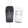 Double-Gang Dual-Control Rocker Switch with Light for Bedside and Desk Lamps