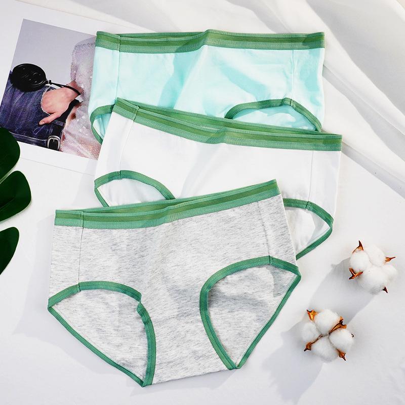 Women's Cotton Triangle Underwear Slim Comfortable Simple Breathable Women's Triangle Pants