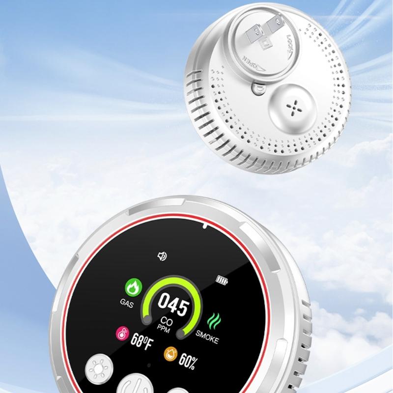 Multifunctional Air Quality Tester Measure Small 5 In 1 Gas Analyser High Sensitivity Air Quality Monitors for Home