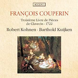 

CD ROBERT KOHNEN BARTHOLD KUIJKEN Francois Couperin Pieces de Clavec ACC9399D Accent Europe Classical Used