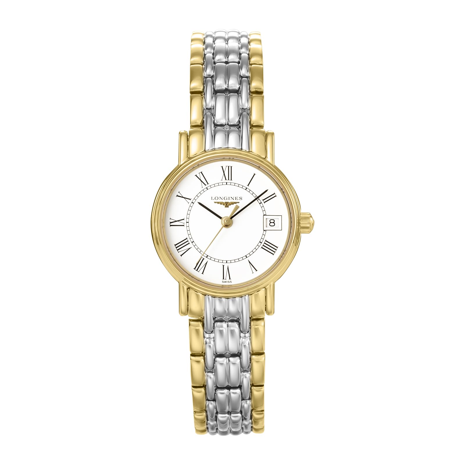 

Presence Combination [Longines] L4.319.2.11.7 Жіночий годинник, [Вживаний] білий