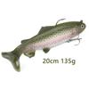 Soft Deep Sea Bait Trout Jig Head PVC Fishing Lures 135g 400g Swimming T Tail Silicone Lure Artificial Baits Swimbait Wobblers 260319
