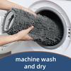 Chenille Bath Mat Soft and Absorbent Bath Rug Non-Slip and Quick Dry Shower Carpet for Home Bathroom-Machine Washable