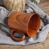 Japanese Style Fashion Natural Jujube Wood Tea Milk Mug 280ml Drinkware Beer Cup