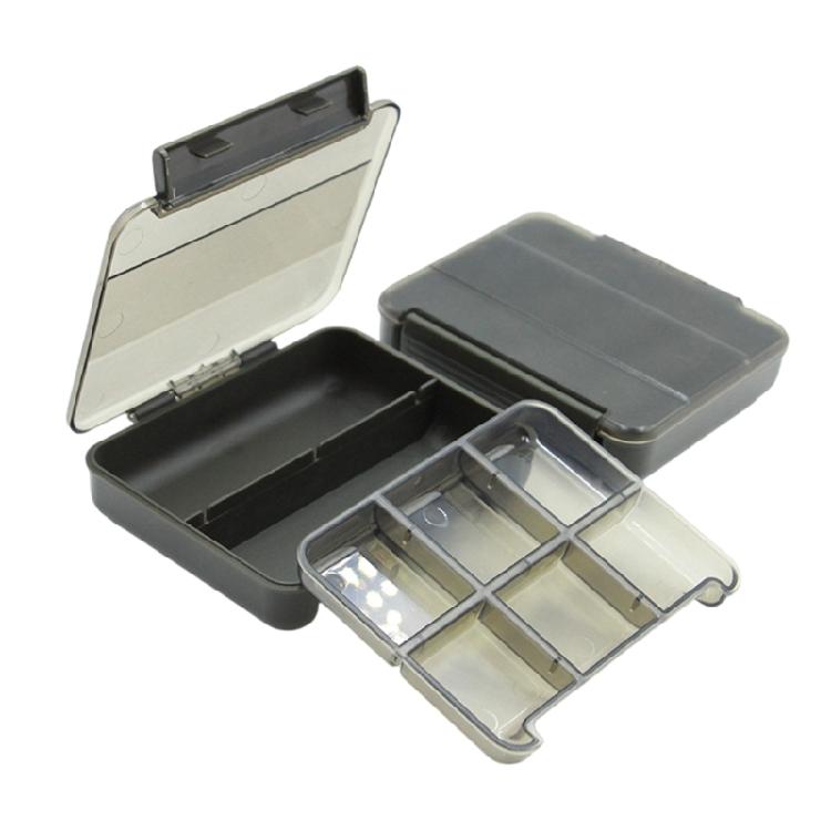 Tackle Box Multi Compartment Fishing Tackle Storage Box Transparent Lid Case Fishing Baits Hook Storage Container Case