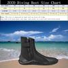ZCCO 5mm Neoprene Diving Boots with Rubber Soles for Water and Water and Black Non-Slip Scuba, Snorkeling, Sports, Fishing, Beach, Play, Warm,