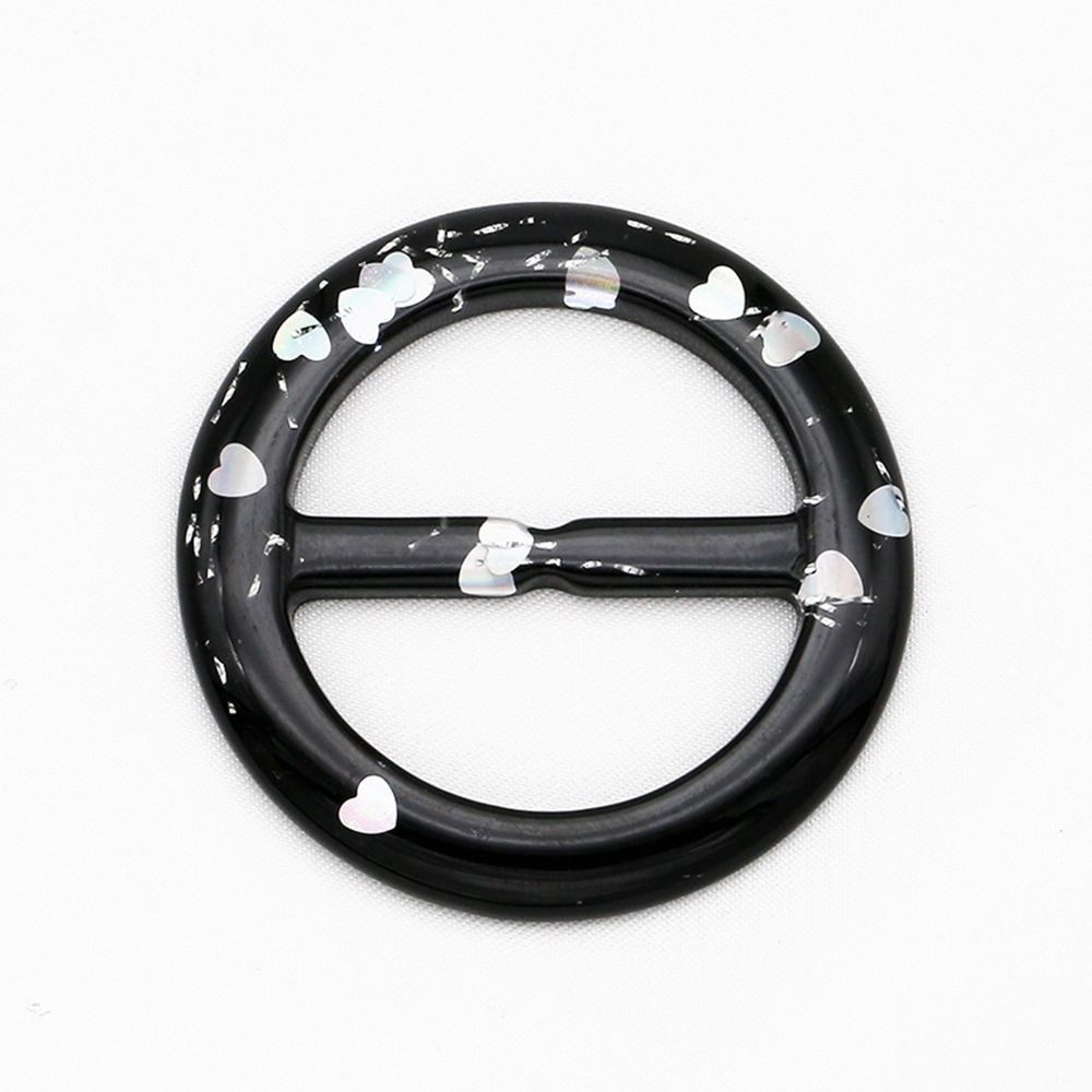 Clothes Decoration Flower Heart Garment Accessories T Shirt Clips Garment Buckle Resin Scarf Buckle