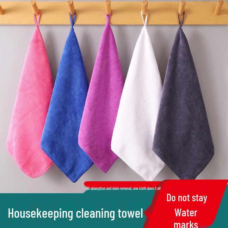 Thickened Lint-Free Absorbent Kitchen & Household Cleaning Towel for Kindergartens