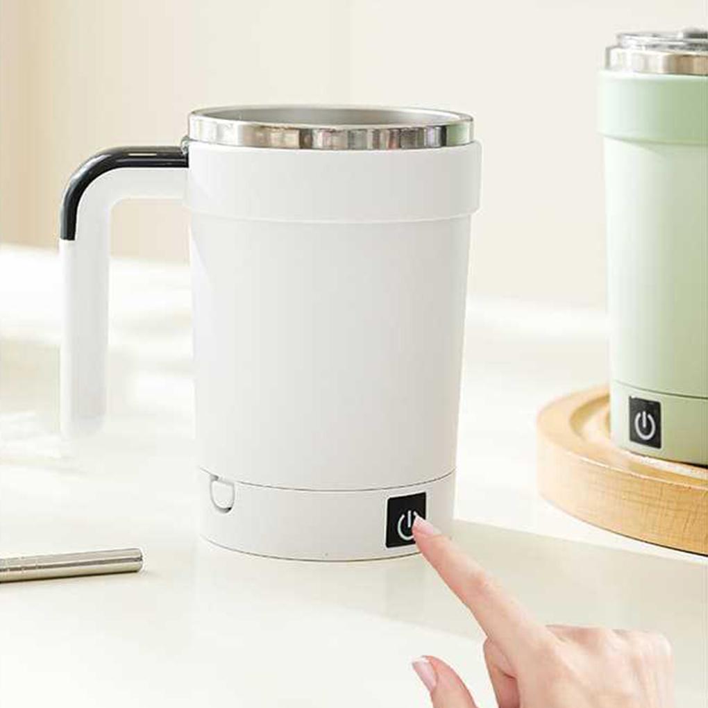 Portable Size Self Stirring Mug Durable Insulated Technology USB Charging Automatic Magnetic Cup