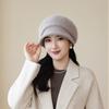 In Autumn And Winter, The Elderly Are Cold-Proof, Velvet And Warm, Knitted Hats, Women'S Thickened Basin Hats, And Trendy Wool Are Versatile.