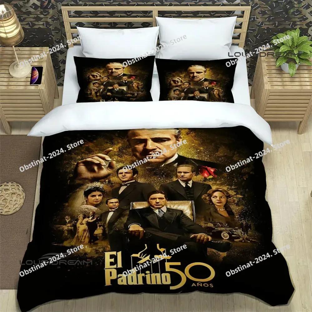 The Godfather Printed Bedding Sets Exquisite Bed Supplies Set Duvet Cover Bed Comforter Set Bedding Set Luxury Birthday Gift