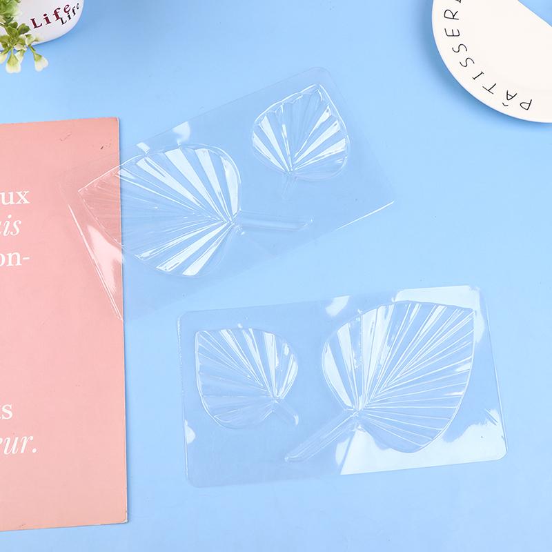 3D Palm Spear Leaf Chocolate Mold Pet Fondant Royal Cream Mould Diy Sugarcraft Cake Decorating Tools Kitchen Baking Accessories