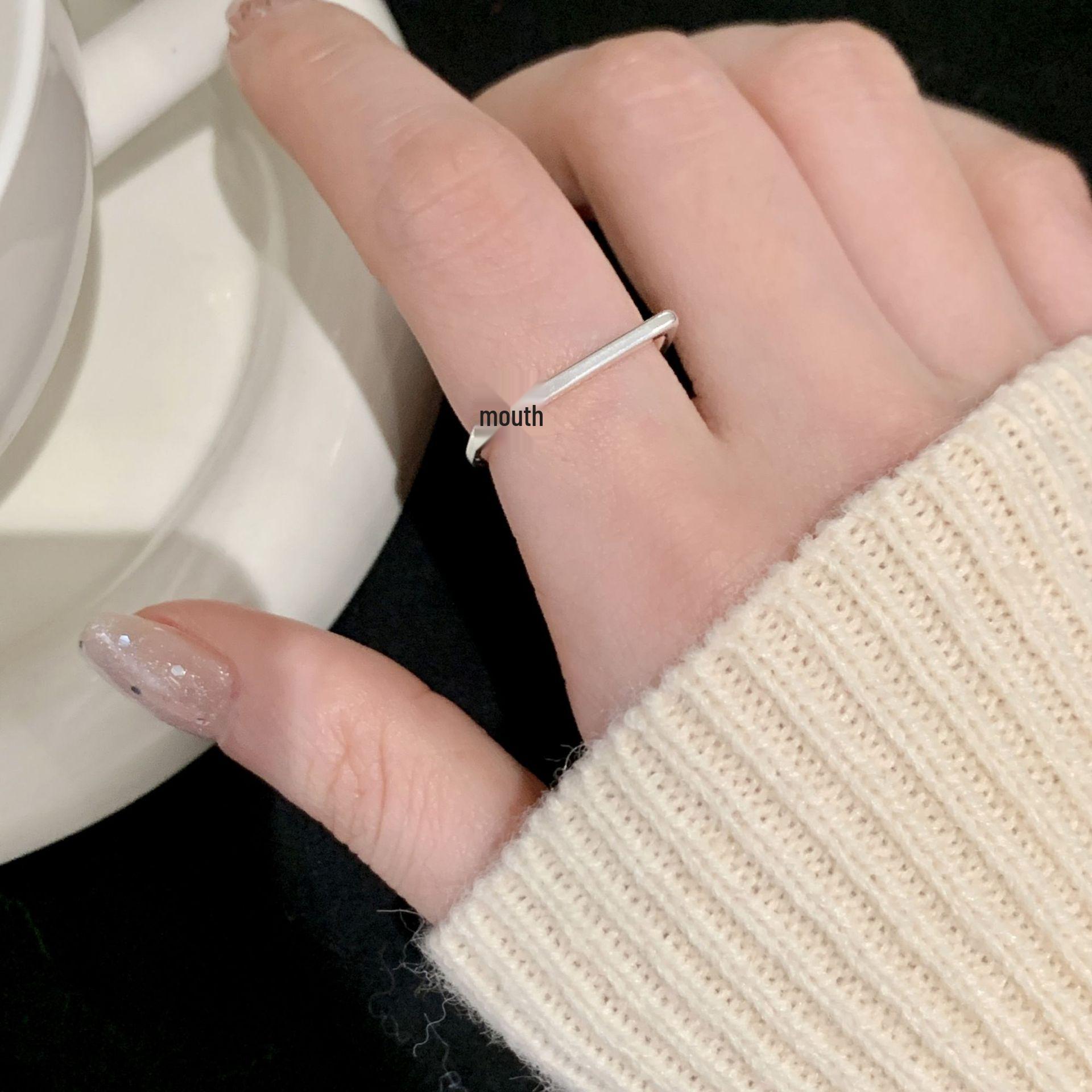 Stylish Adjustable Flower Ring - Fashionable, Simple & Versatile for Women Open Adjustable