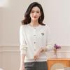 Women's 100% Pure Wool Loose Cardigan Sweater FMLD782
