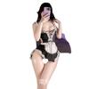 Night Cat Sexy Lingerie Pure Desire Deep V Lace Maid Strap Halter Maid Cos Free Temptation Uniform Cover