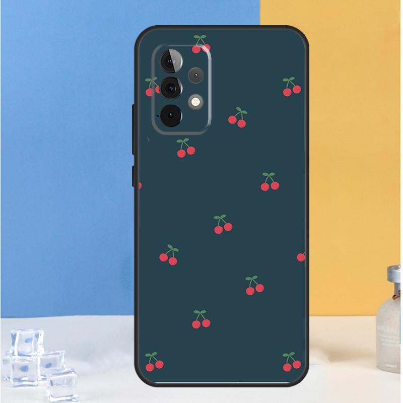 Cherry Fruit Cute Collage For Samsung Galaxy A16 A26 A36 A56 A13 A33 A53 A05 A06 A54 A34 A14 A32 A52 A55 A35 A15 Case