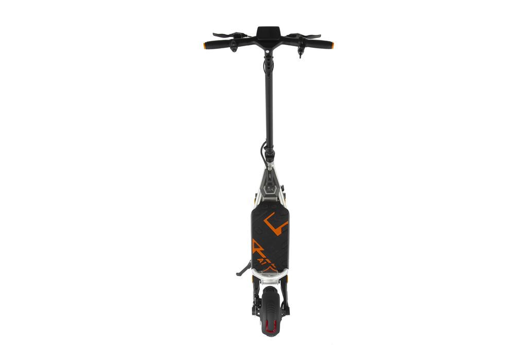 KuKirin Hulajnoga elektryczna A1 - 45km/h Wysoka prędkość, 45km Długi zasięg, Silnik 800W, Podwójne hamulce tarczowe i Wodoodporność IPX4-srebrna(NIE ABY),2026