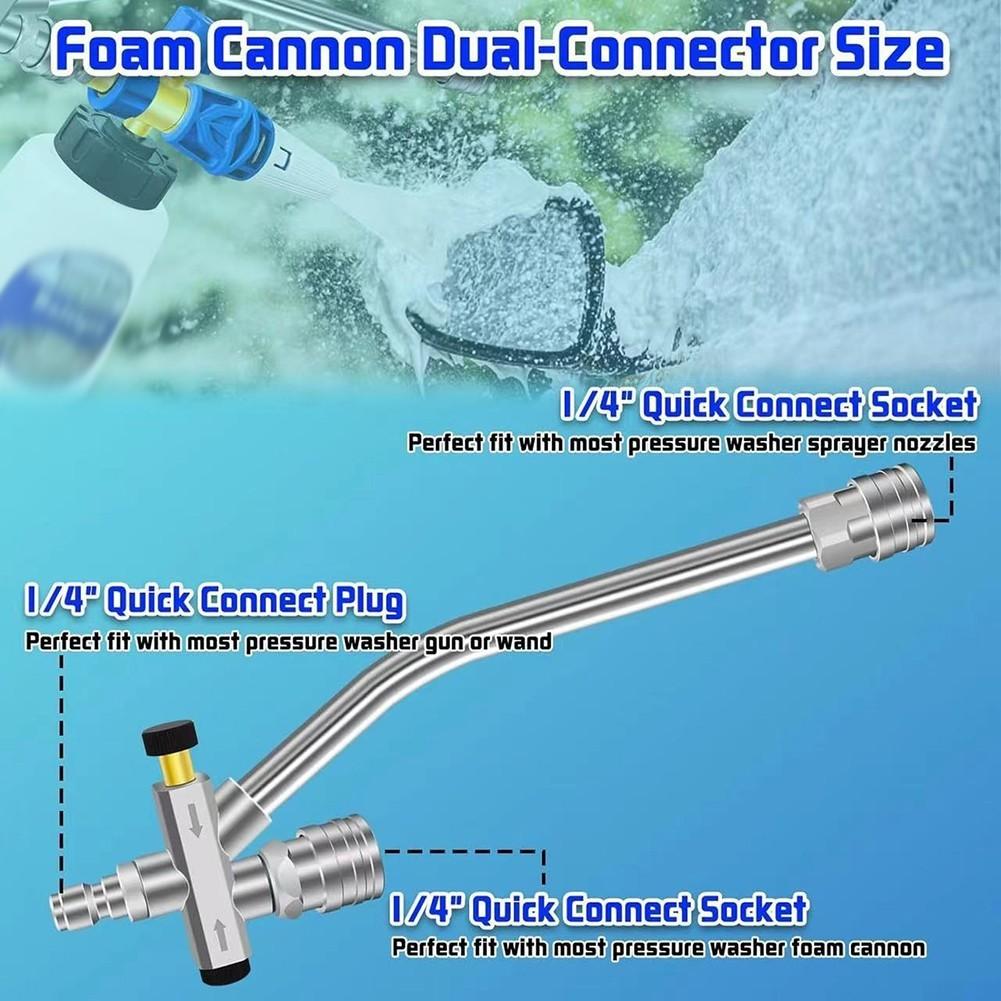 Dual Connector Lance Foam Generator Pressure Washer