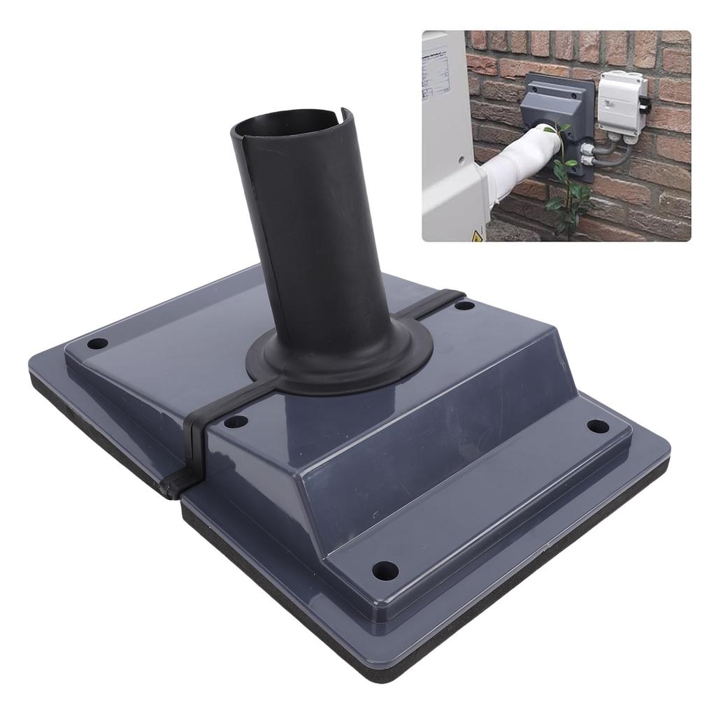 HVAC Wall Penetration Line Set Cover Kit Wire Assembly Cover Kit Split Body Cover Wall Cover Ac Line Set for   Conditioning System 45mm