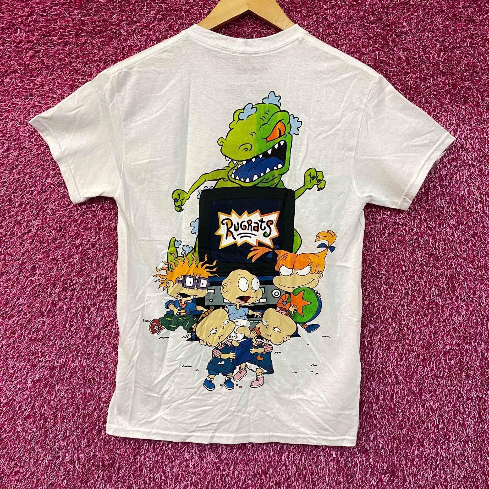 Nickelodeon Rugrats and Reptar Graphic Design T-Shirt Small S