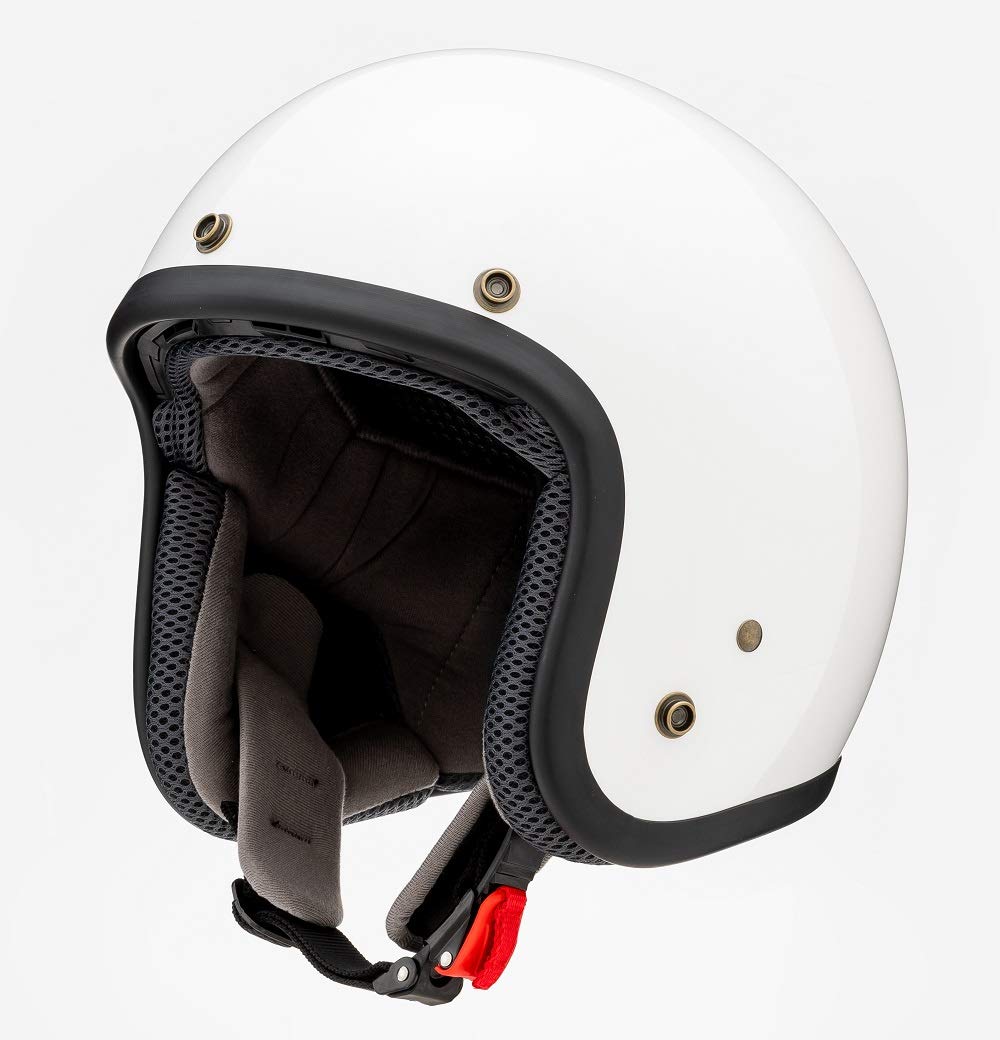 

и надежный YH Yamashiro Yamashiro Шлем Мотоциклетный Шлем-jet Жемчужно-белый Размер L Подходит для всех объемов двигателя Съемная внутренняя подкладка Азиатский