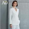 Elegant Spring & Autumn Chinese Buckle Suit Set for Women with Micro Flare Pants