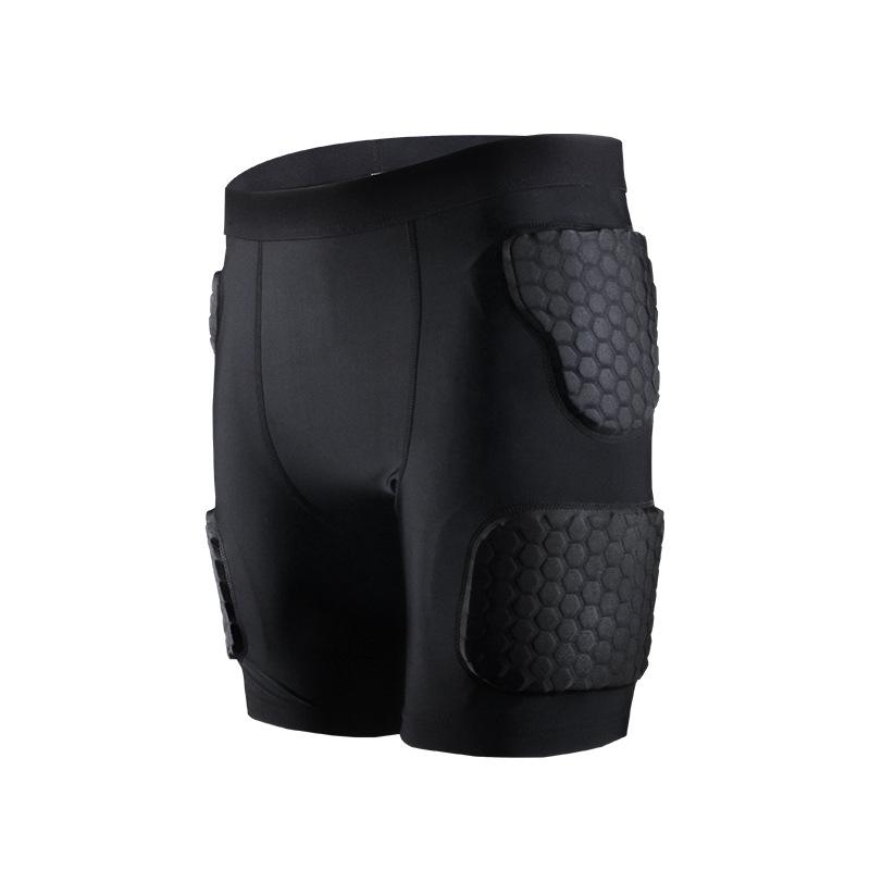 Adult Tight-Fit Shoulder Pad Protection Shirt for Rugby, Basketball, and Football Training