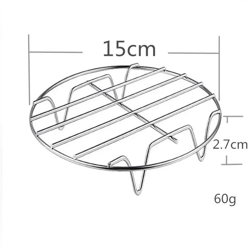 Air Fryer Accessories Stainless Steel Cooking Steaming Racks for Steaming Vegetables and Rice Racks for Kitchen Tools
