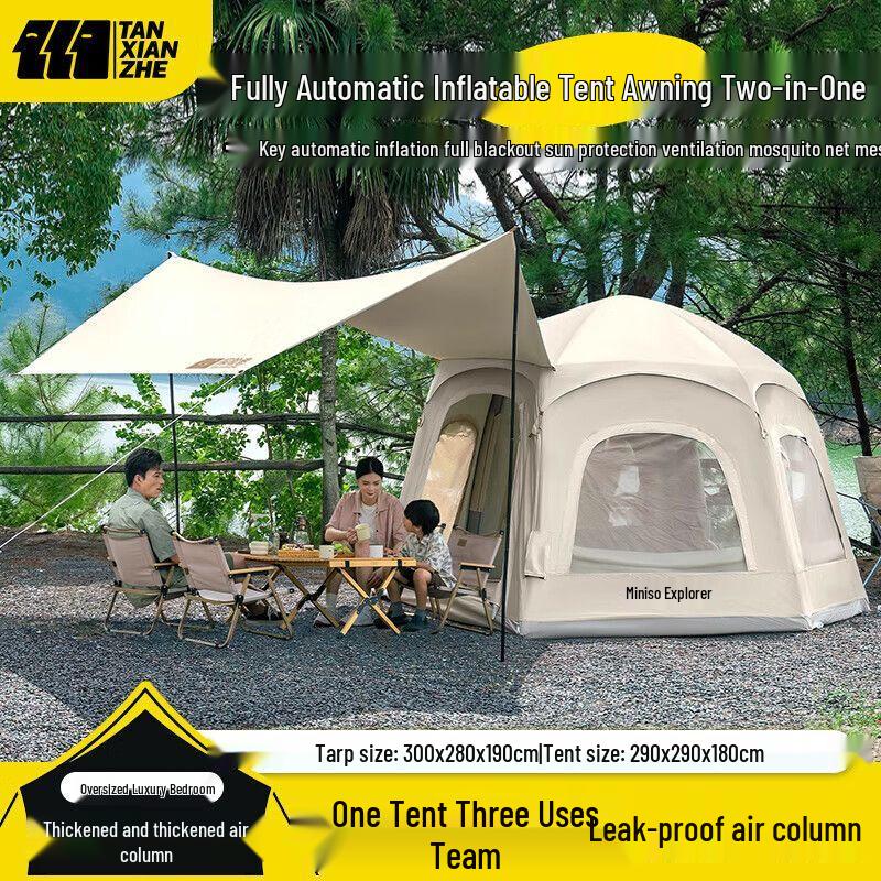 Explorer Inflatable Tent with Awning Universal