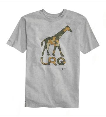 LRG Asche-Heide Kernkollektion Giraffe T-Shirt