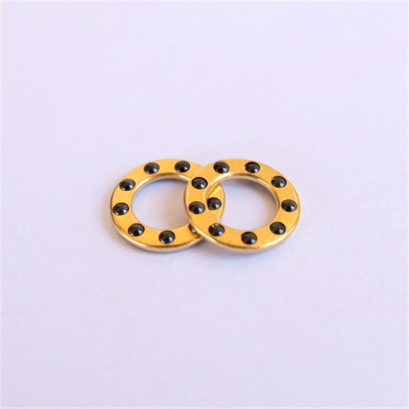 

10 шт./лот Міні-літак, осьовий кульковий підшипник, керамічна кулька, сталева кулька, упорний підшипник, мідний підшипник, аксесуари для складних ножів F5-9(8.5x5.2x1.2) чорний