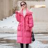 2025 New Cotton-padded Clothes Women's Winter Medium and Long Korean Version of High-end Cotton-padded Clothes Loose and Thickened