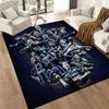 Inter Milan Area Rug Design For Game Room Dining Room Balcony Living Rooms Antislip Rug Office Home Decor Perfect Gift For Womenmen