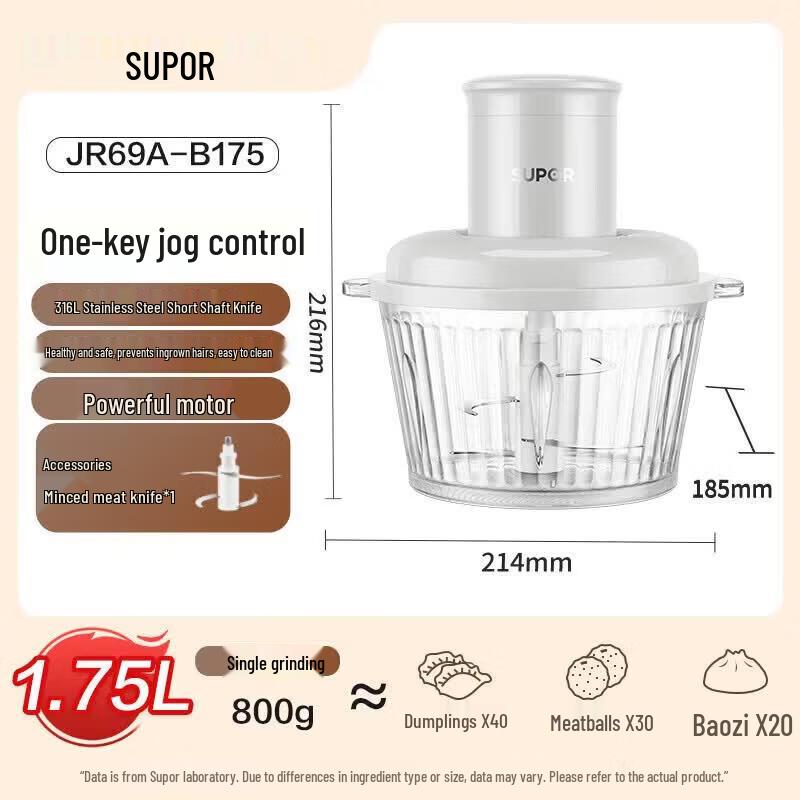 SUPOR Multi-functional Food Processor & Meat Grinder