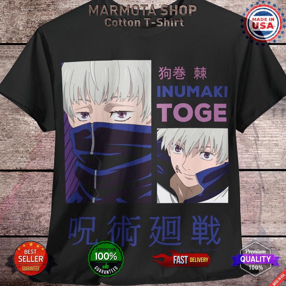 

Toge Inumaki Jujutsu Kaisen T-Shirt Gojo Satoru Anime Japanese Tee Shirt JJK 4XL