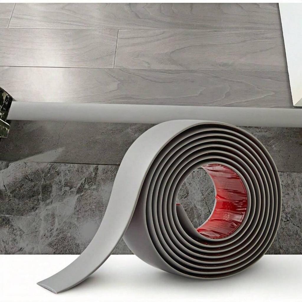 1PC 2m/78.74inch Floor Transition Strip Self Adhesive Carpet & Flooring Transitions Edging Trim Strip PVC Threshold Transitions