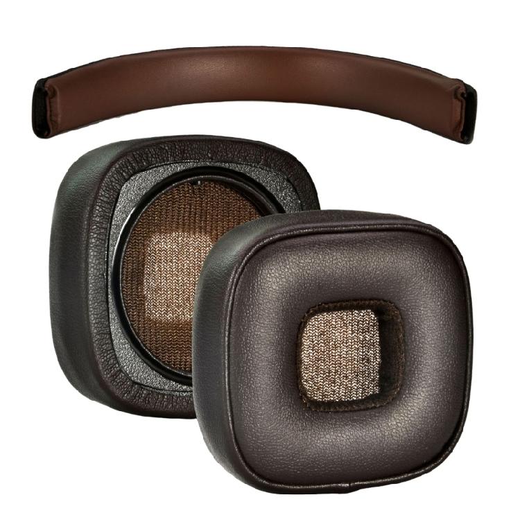 Comfortable Ear Cushions Headband for MajorV5 Headphones Soft Protein Leather Memory Foam for Enhances Sound Quality