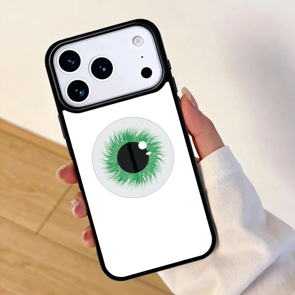 CRAZY EYEBALL PATTERN Mobile Phone Case for IPhone 17 AIR 16pro Max 15 14 13 12 11 Bumper Cover