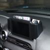 Black Dashboard GPS Navigation Storage Box Cover trim For Mazda MX-5 Miata 16-23