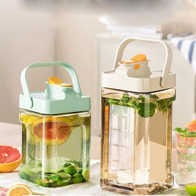 Large Capacity Kettle Water Bottle with Faucet Outdoor Camping Drinking Bottle Tea Water Kettle Bucket 2.3L/3.5L