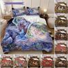 Medieval Lady and Unicorn Bedding, Duvet Cover, Pillowcase, Home Decoration, Birthday Gift (1 * Duvet Cover+2 * Pillowcase, Coreless)