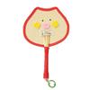 Handmade Straw Woven Fans Decorative Hand Cranked Fan Lightweight Cute Summer Fan  Home Decoration