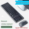 Wireless Mouse & Keyboard Combo: Three-Mode Keyboard, Dual-Mode Mouse, Compatible with Notebooks, Desktops, Tablets, and Mobile Phones.
