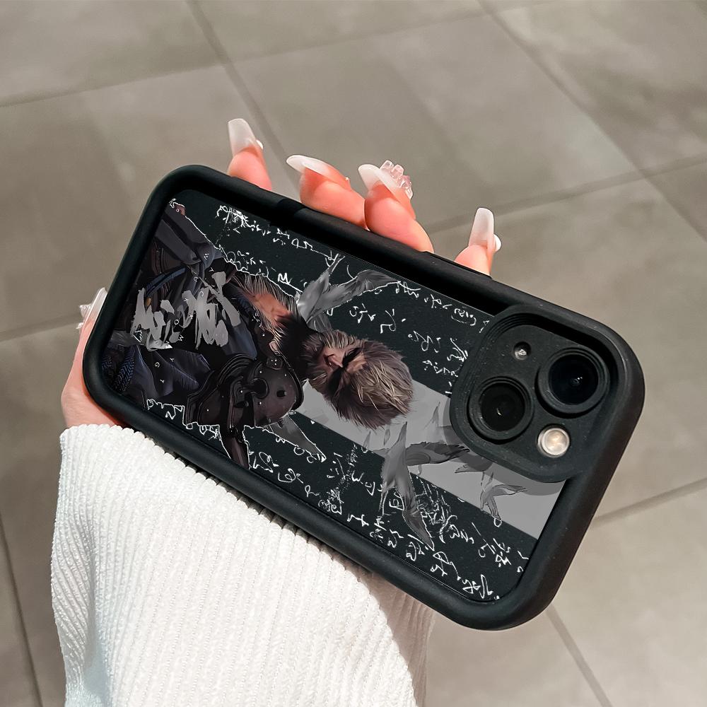 Soft Silicone Square Ladder Printing Pattern Phone Casing Full Cover Camera Shockproof Protection Rubber Case for iPhone Infinix Tecno OnePlus