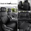 Universal Full Leather Car Seat Cushion for Explore 06 - New Model, Fits Five-Seat, All-Season Use.