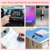 Silikon Stifthalter Anti-Verlust Anti-Fall Selbstklebender Stifthalter Organizer Schreibtisch Marker Stift Kugelschreiber Bleistift Aufbewahrungsclip