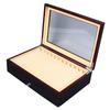Pen Display Box 23 Slot Double Layer Transparent Top Pen Collection Display Box for Anniversaries