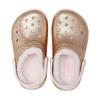 Crocs Comfortable and casual non-slip lightweight children's sandals gold powder children's model