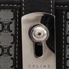 Used CELINE Macadam Tote Bag Canvas Leather Gray Black Used Women